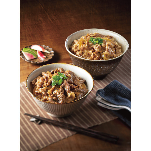 青葉牛と庄内豚　バラスライス味くらべ（計３５０ｇ）のサムネイル画像1