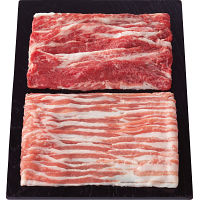 青葉牛と庄内豚　バラスライス味くらべ（計３５０ｇ）