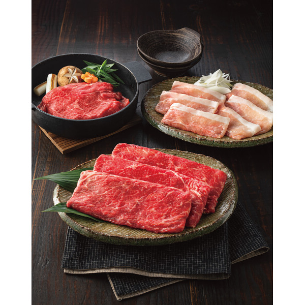 青葉牛と庄内豚　モモスライス味くらべ（計３２５ｇ）のサムネイル画像1