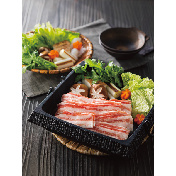 庄内豚　すき焼きセット（計５００ｇ）のサムネイル画像1