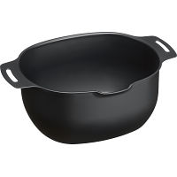 燕三　鉄楕円型揚げ鍋（２０×１７ｃｍ）