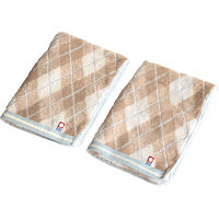 今治スイート＆チェック　フェイスタオル２枚セット