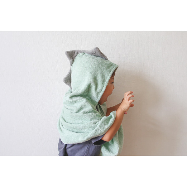 ｓａｍｐｏ－さんぽ－　オーガニックバスポンチョ かいじゅうのサムネイル画像1