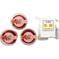 「乳蔵」レアチーズケーキ＆木苺プリン