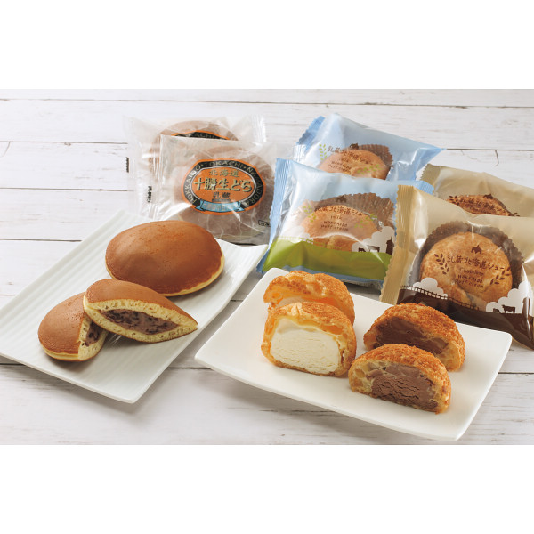 「乳蔵」十勝生どら＆シュークリームのサムネイル画像1