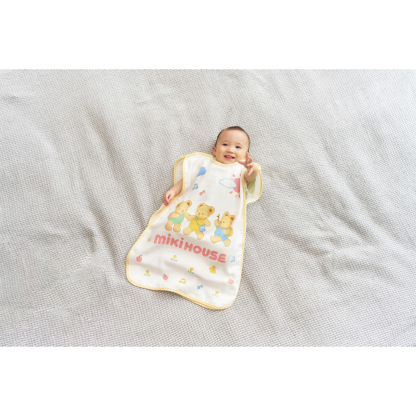 ミキハウス　ガーゼスリーパー マルチカラーのサムネイル画像1