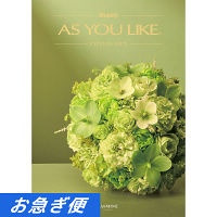 カタログギフト　アズユーライク［洋風表紙］　４，９００円コース【お急ぎ対応】