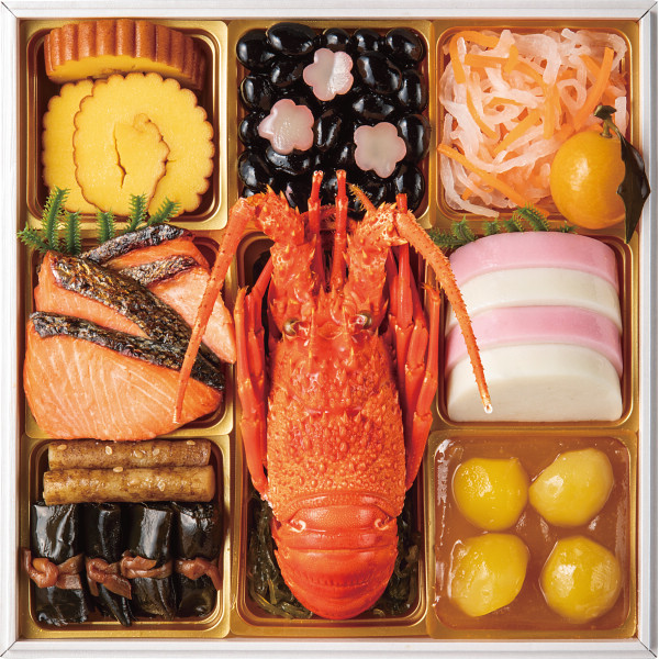 京風おせち【福禄寿】三段重のサムネイル画像1