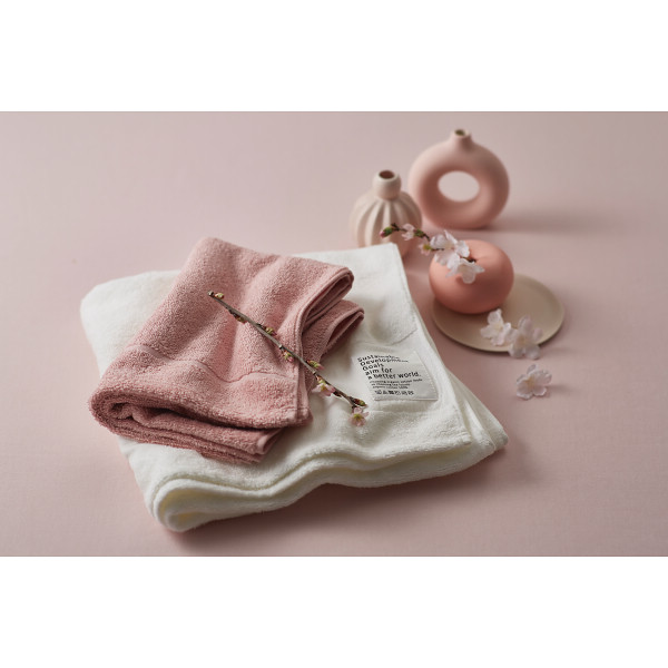 サクラオーガニック　フェイスタオル・タオルハンカチセットのサムネイル画像1