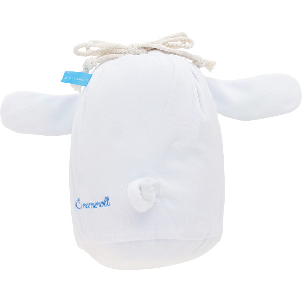 サンリオキャラクターズ　マスコット巾着付きブランケット ふわふわシナモロールのサムネイル画像1