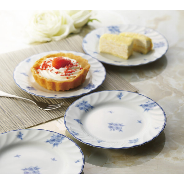 プリンセス・ローザ　プチケーキ皿４枚セットのサムネイル画像1