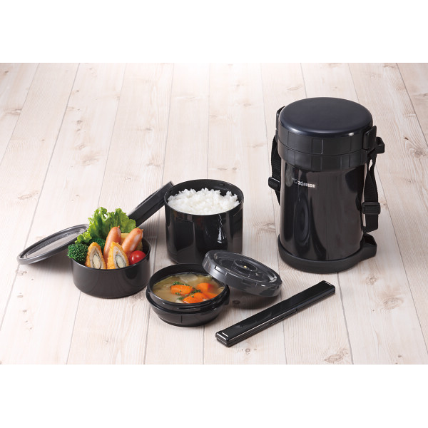 象印　ステンレスランチジャー（保温弁当箱） ネイビーのサムネイル画像1