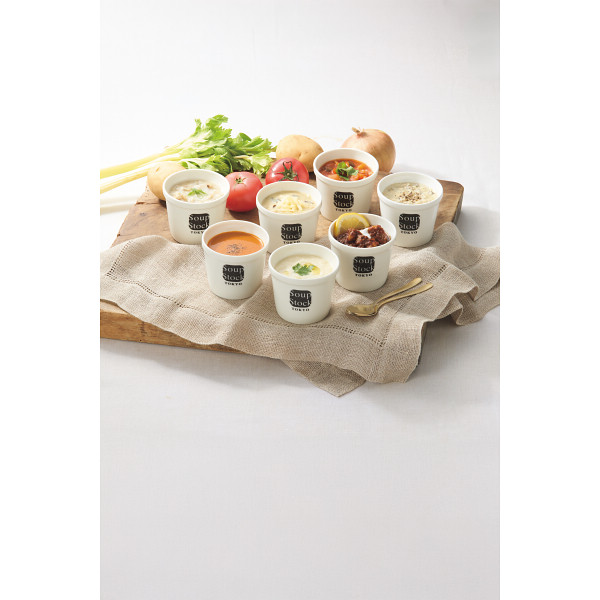 スープストックトーキョー　聖護院かぶのポタージュと冬の人気スープセットのサムネイル画像1