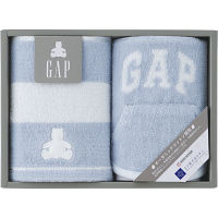 ｂａｂｙ　ＧＡＰ　ウォッシュタオル・スタイセット ブルー 