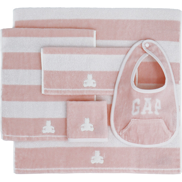 ｂａｂｙ　ＧＡＰ　バス・ウォッシュタオル・スタイセット ピンクのサムネイル画像1