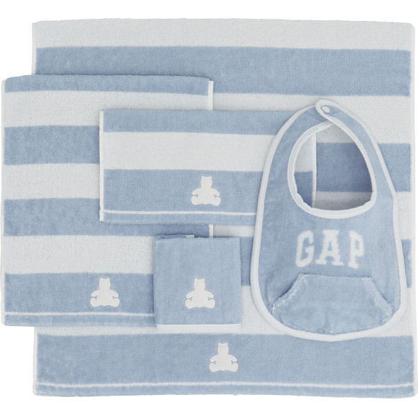 ｂａｂｙ　ＧＡＰ　バス・ウォッシュタオル・スタイセット ブルーのサムネイル画像1