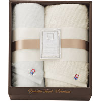 極ふわ　やさしいたおる　ベーシックライン　スリムバス・フェイスタオルセット