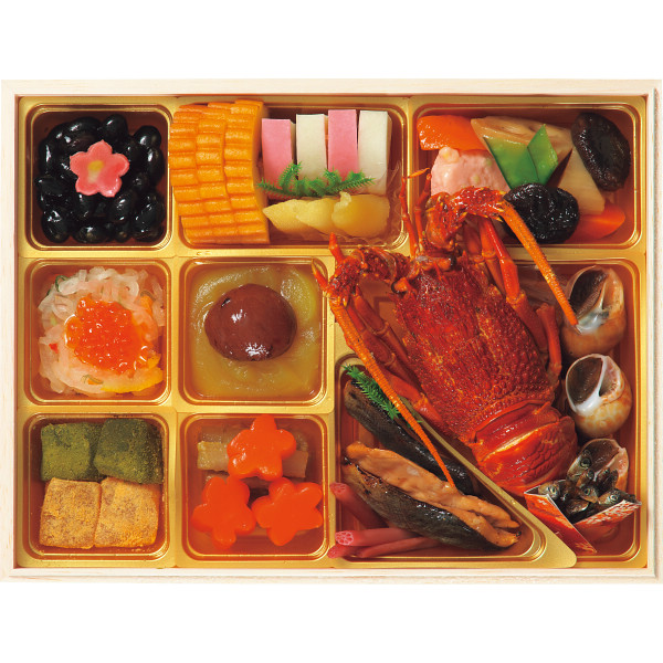 神楽坂三店コラボ　和洋中おせち神楽坂「舞」三段重のサムネイル画像1