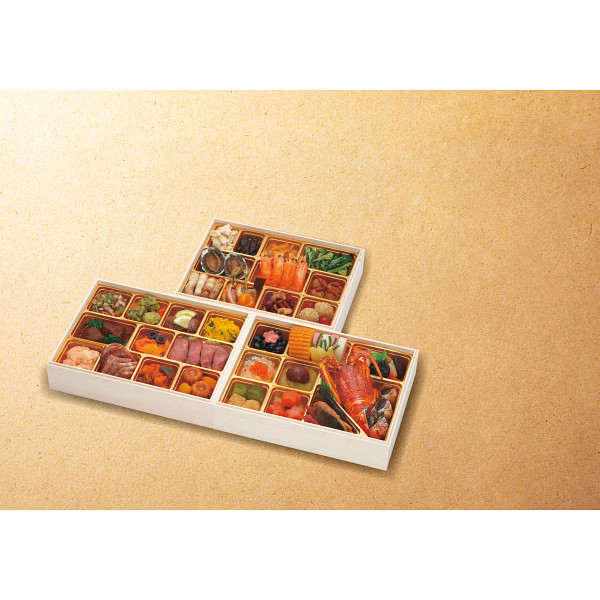 神楽坂三店コラボ　和洋中おせち神楽坂「舞」三段重のサムネイル画像4