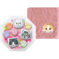 Ｕｃｈｉｎｏｋｏ　ｍａｔｅ　ラムネと金平糖とハンカチ