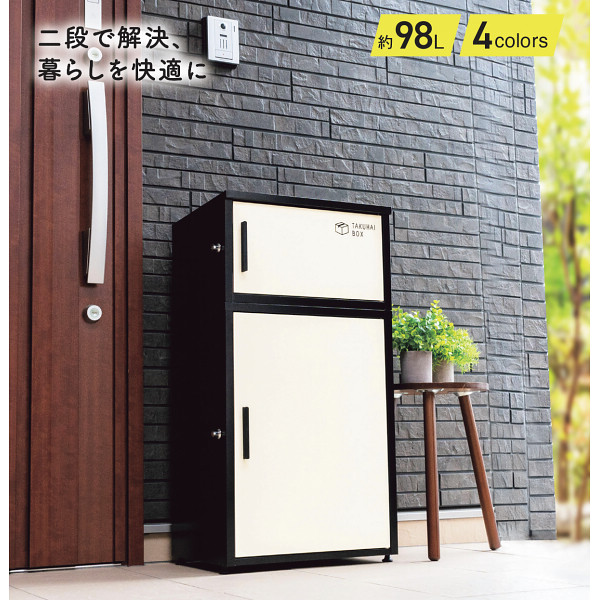 パイクスピーク　宅配ボックス（デュオ） ホワイトのサムネイル画像4