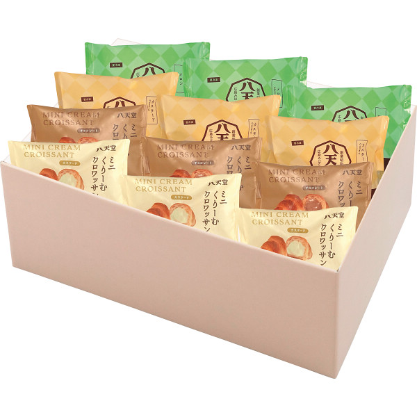 八天堂 ミニくりーむクロワッサン・くりーむメロンパン12個詰合せ