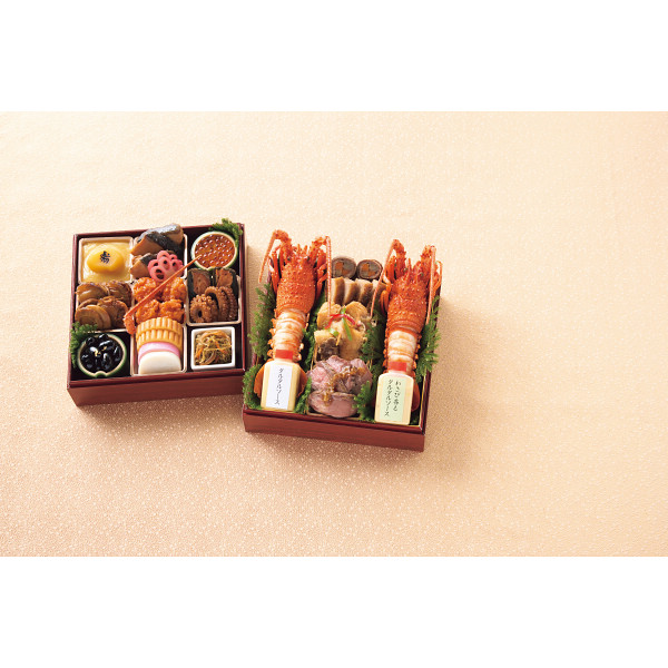伊勢海老料理　中納言監修　おせち「煌めき」二段重のサムネイル画像3