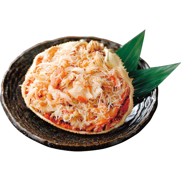 オオズワイガニ甲羅盛り