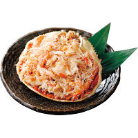 オオズワイガニ甲羅盛り