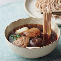 合鴨つゆで食べる信州そば