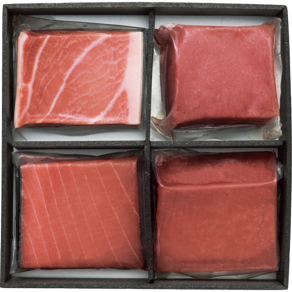 雫監修　天然マグロのお刺身　海鮮おせち　二段重のサムネイル画像1