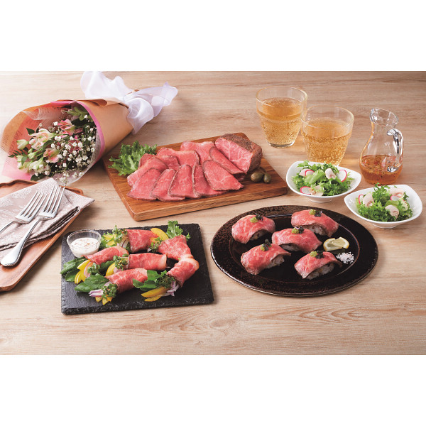 伊藤ハム　田崎真也セレクション　国産黒毛和牛ローストビーフギフトのサムネイル画像1