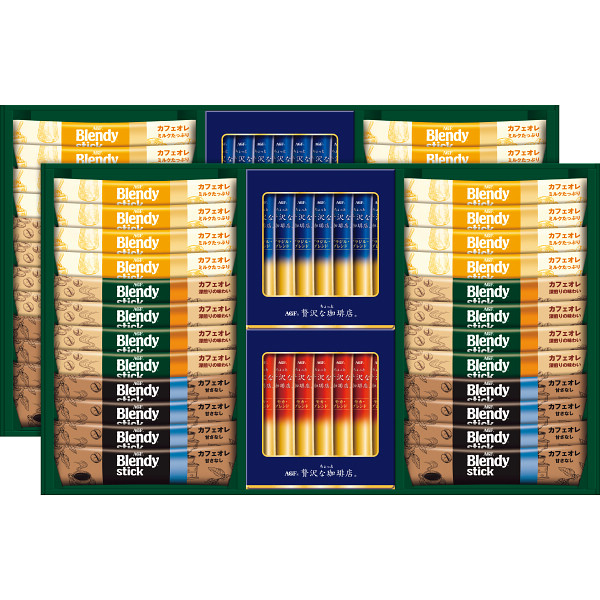 AGF スティックカフェオレ&ブラックアソートギフト