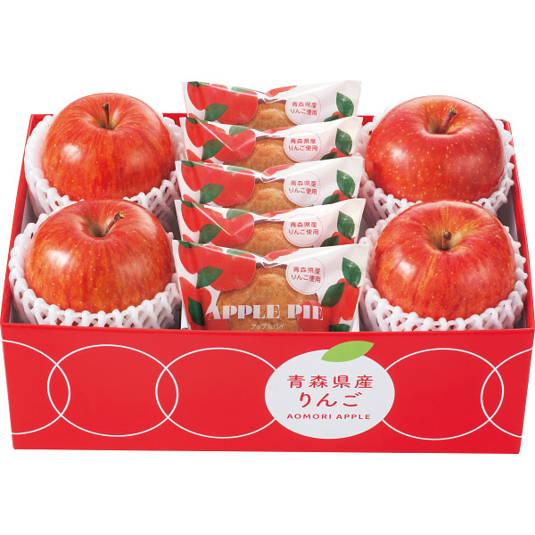 青森県産サンふじりんご&アップルパイ