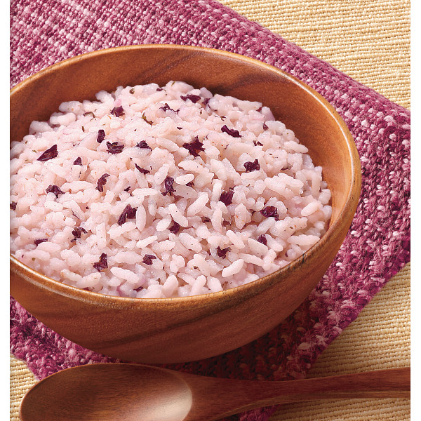 永谷園　長期保存食　フリーズドライごはん　梅しそ味のサムネイル画像1