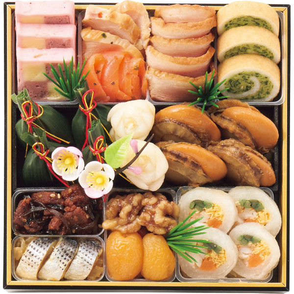 京・料亭わらびの里　和洋料亭おせち三段重のサムネイル画像2