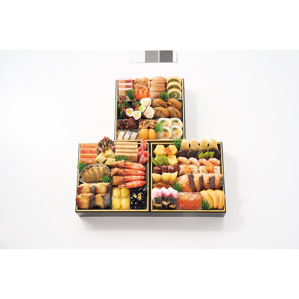 京・料亭わらびの里　和洋料亭おせち三段重のサムネイル画像6