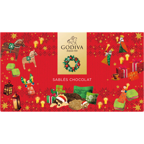 ゴディバ　ホリデーサブレショコラ（９個）のサムネイル画像1