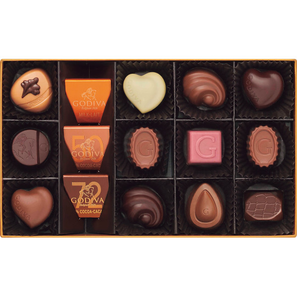 ゴディバ ハートオブゴールドコレクション(15粒)