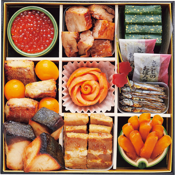 京菜味のむら　「朱雀」四段重のサムネイル画像2