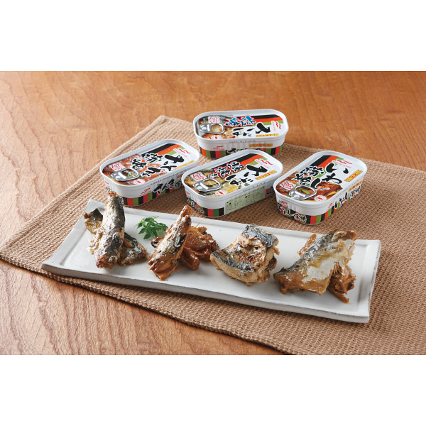 Ｕｍｉｏｓ（ウミオス）　惣菜焼物缶４種詰合せ　１２缶セットのサムネイル画像1