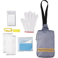 防災士監修　緊急防災バッグ７点セット