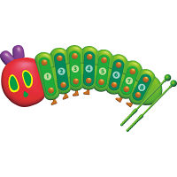 はらぺこあおむし　シロホン