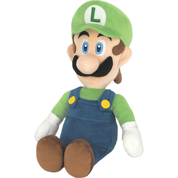 スーパーマリオ　ＡＬＬ　ＳＴＡＲ　ＣＯＬＬＥＣＴＩＯＮ　ぬいぐるみ ルイージ　Ｍのサムネイル画像1
