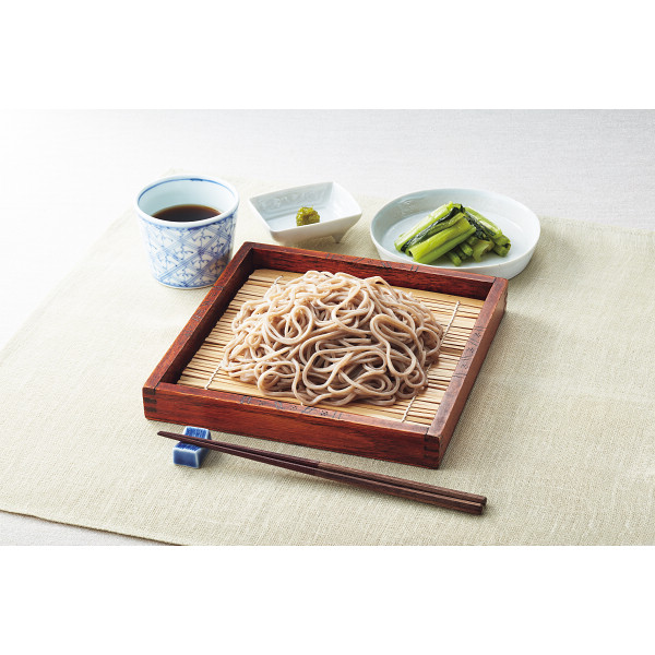 信州安曇野生そば４人前・野沢菜漬詰合せのサムネイル画像2