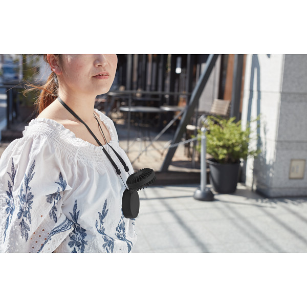 ハンズフリーＵＳＢファン ブラックのサムネイル画像3