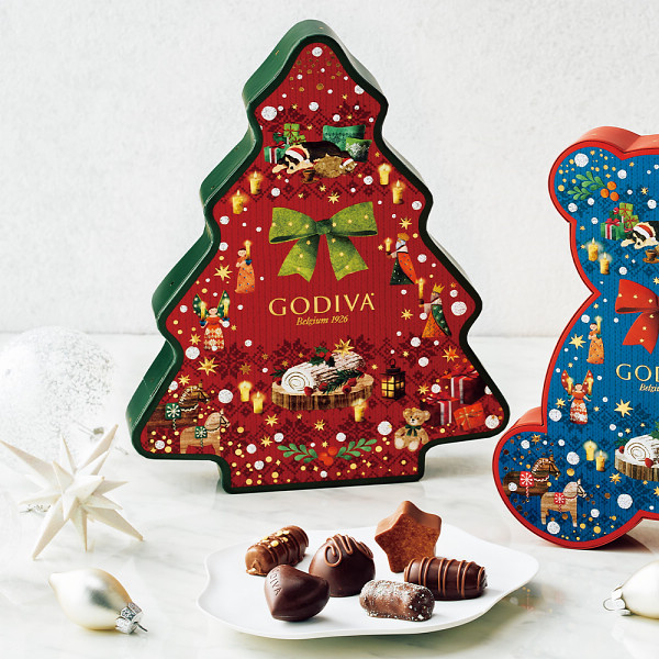 ゴディバ ブッシュ ド ノエル ツリー セレクション(10粒)