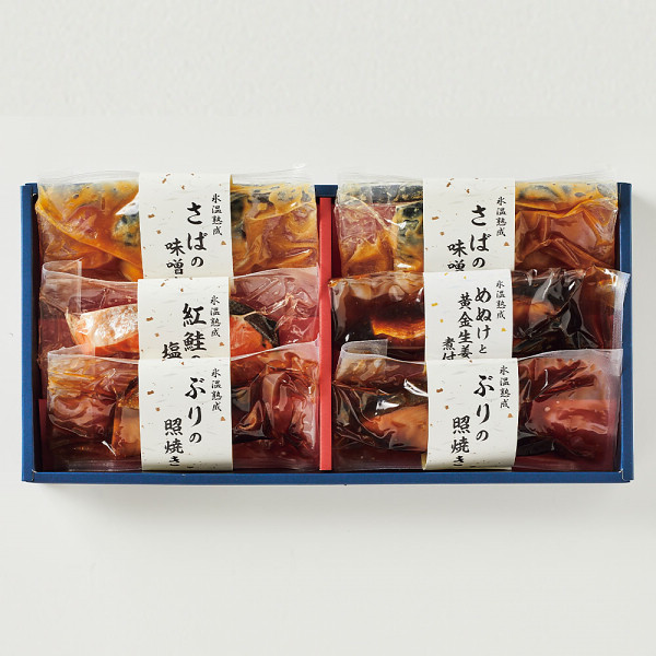 氷温熟成　煮魚・焼魚ギフトセット（６切）のサムネイル画像1