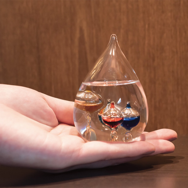 ガラスフロート温度計　しずくＳＳのサムネイル画像1