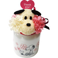 お花スヌーピー